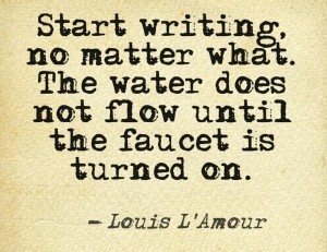 Start writing